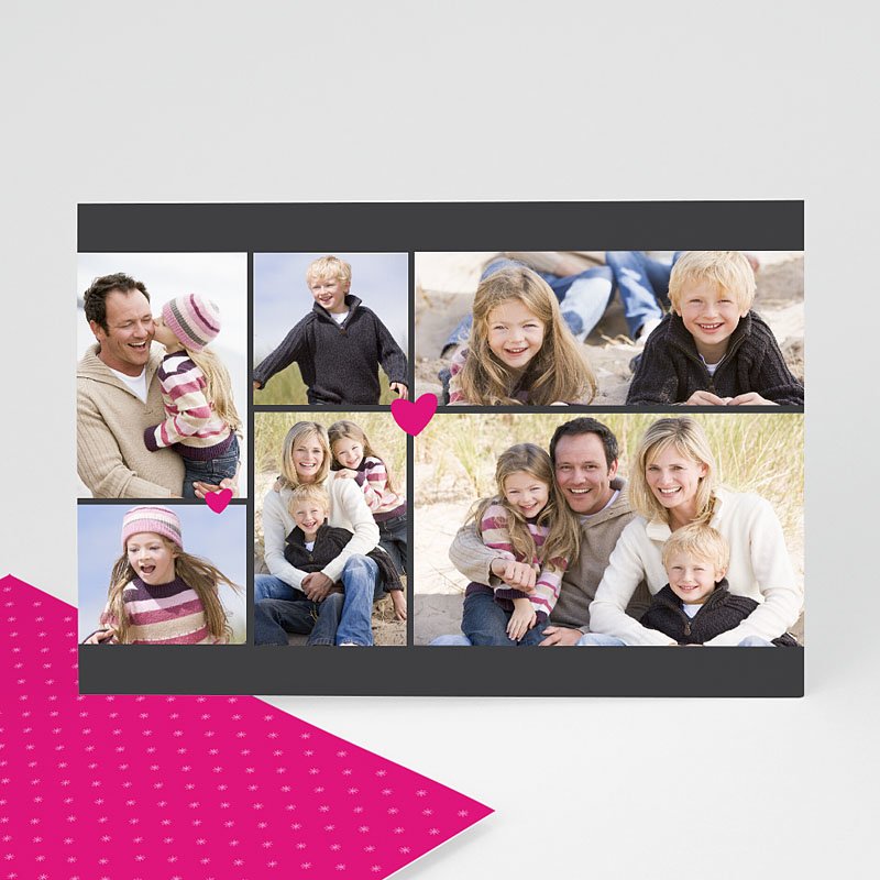 Multi fotokaarten, meerdere foto's Love
