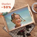Gepersonaliseerde Dienbladen Foto-personaliseerbaar cadeau/object