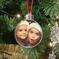 Gepersonaliseerde Kerstbal eerste Kerst