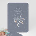 Geboortekaartjes Meisje Dreamcatcher Vintage
