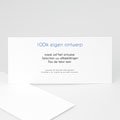 100% eigen ontwerp Geboortekaartjes 21 cm x 10 cm