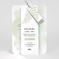 Trouwkaarten Groene aquarel