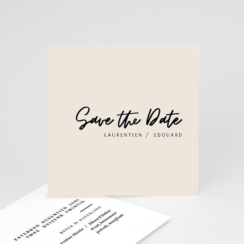 save the date kaartjes - mastic majestic | zokaartjes
