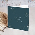 Blauw Geboortekaartjes Universeel