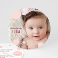 Geboortekaartjes Meisje Enigme rose
