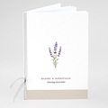 Kerkboekje Bruiloft Lavendel