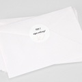 Sticker Geboorte Ronde Sluitzegel 100% Creatief