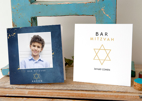Uitnodigingen Bar Mitzvah
